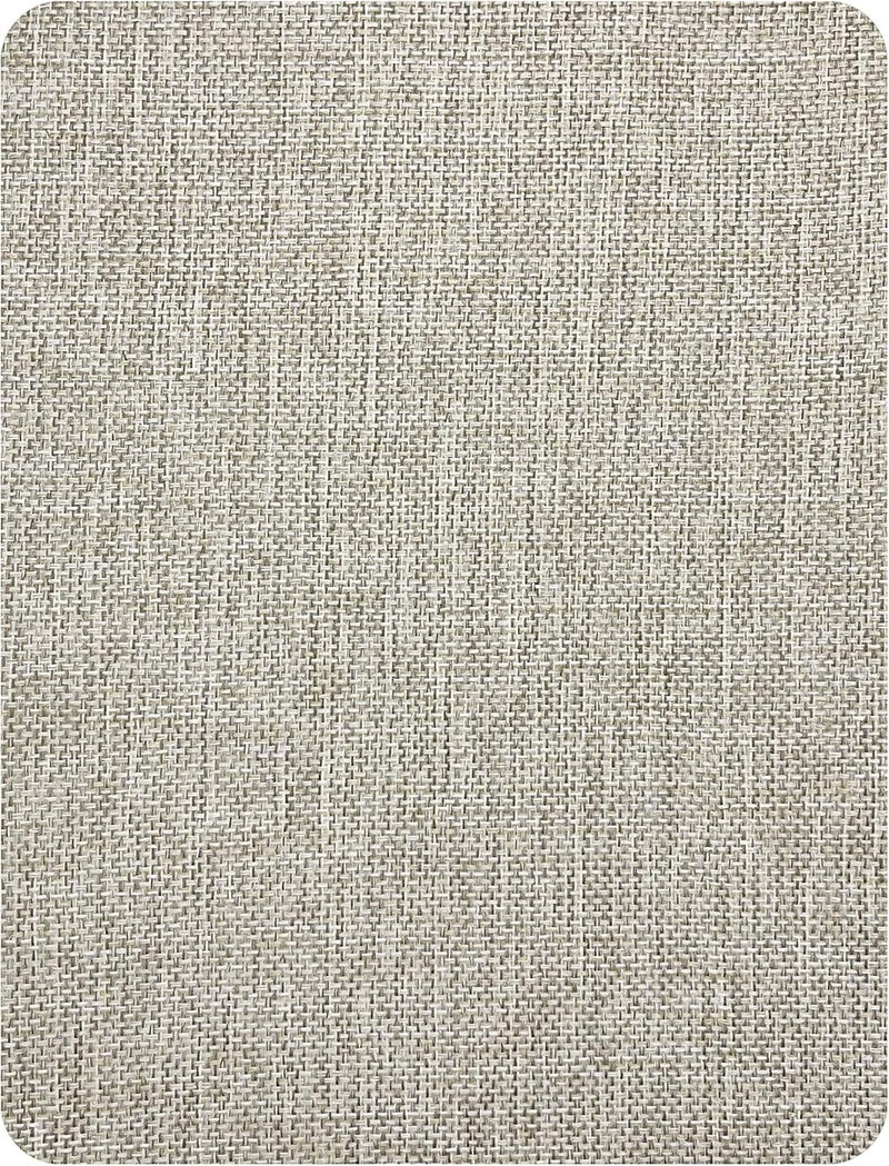 KING MOUNTAIN Coarse Linen Repair Patches, Self-Adhesive Linen Fabric Patches, 8X11 inch Extra Size, Multi Color, Can be Used for Linen Sofa Repair (8" x 11",Cream-Gray 1.0) - Image 1